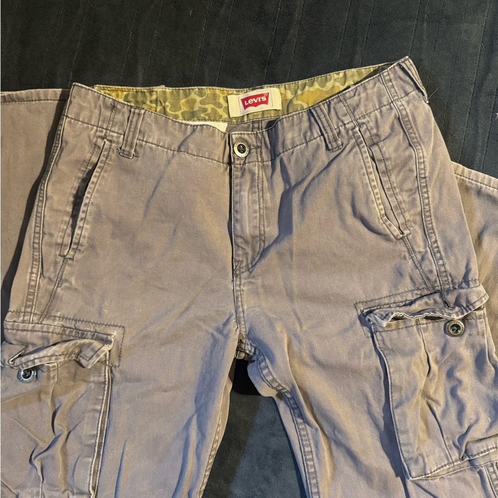 Levi's Tan Cargo Pants for women